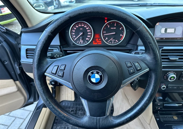 BMW Seria 5 cena 27900 przebieg: 348000, rok produkcji 2008 z Mrocza małe 781